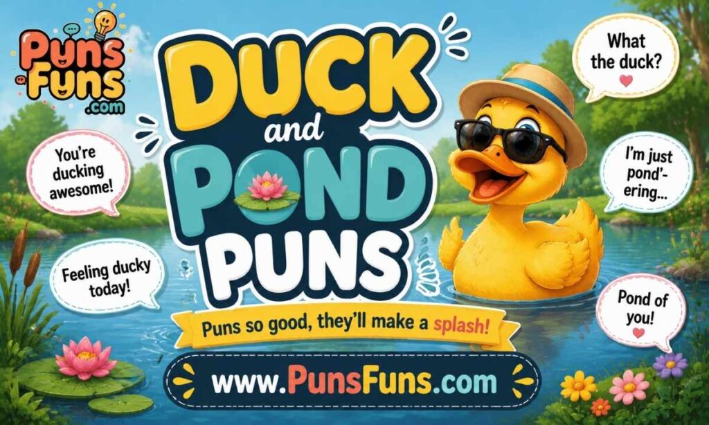 Duck and Pond Puns