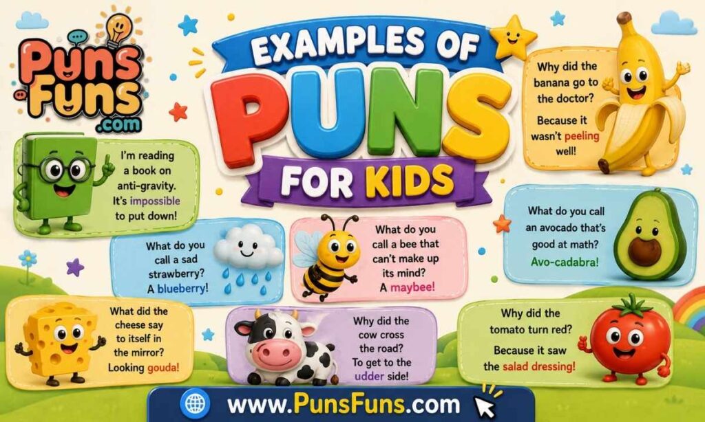 Examples of Puns for Kids