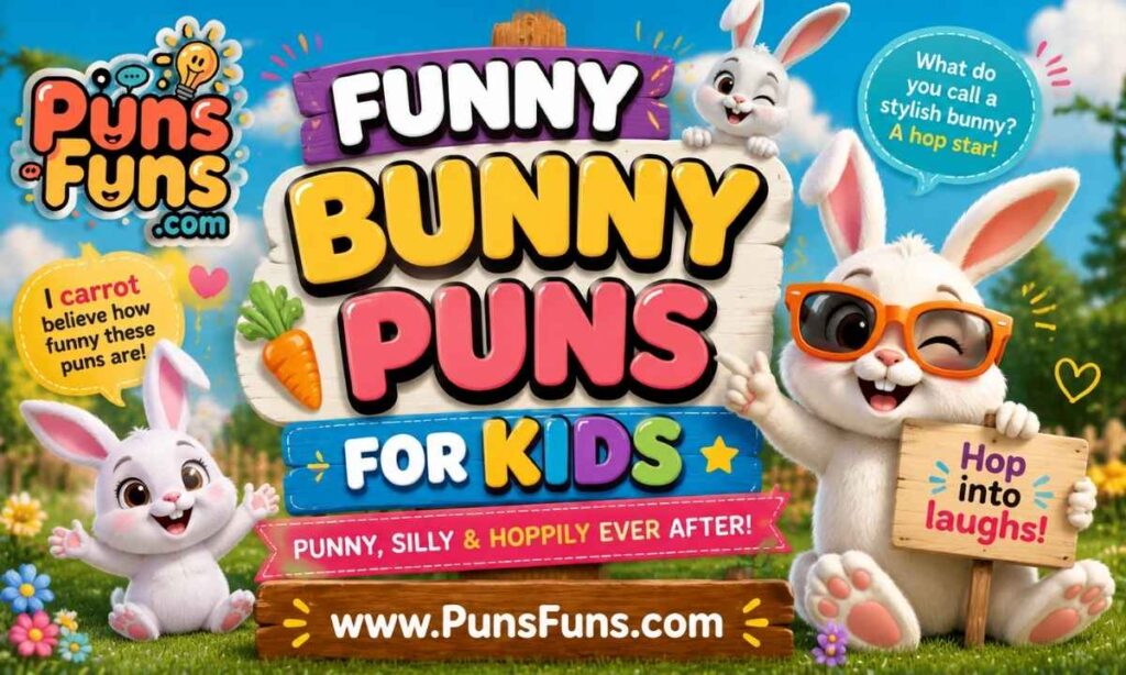 Funny Bunny Puns for Kids
