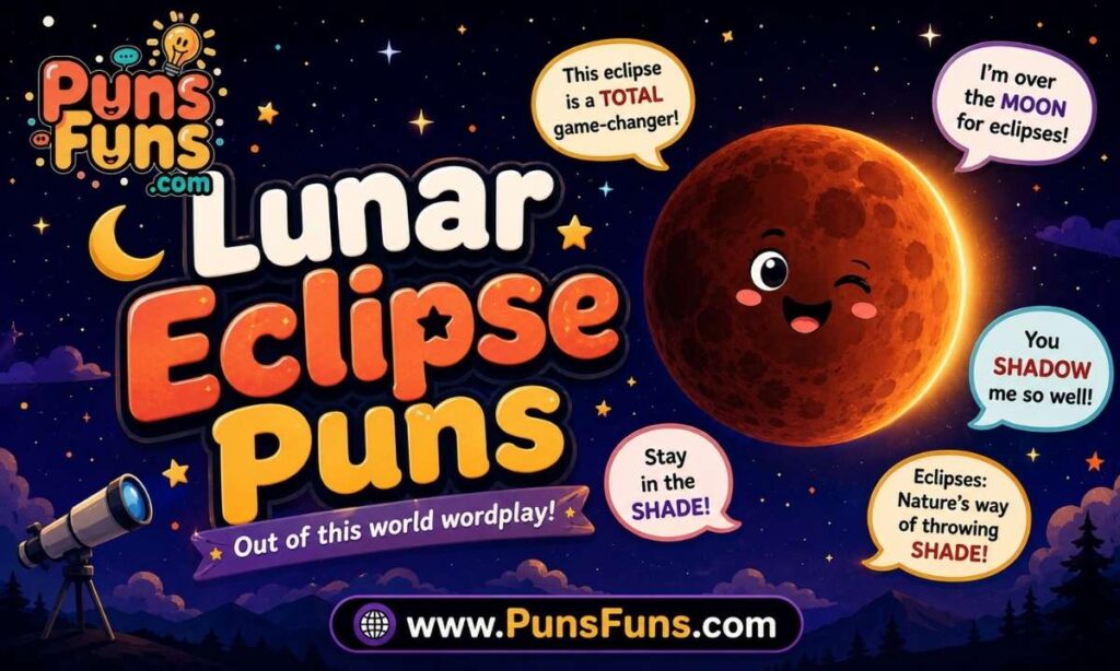 Lunar Eclipse Puns