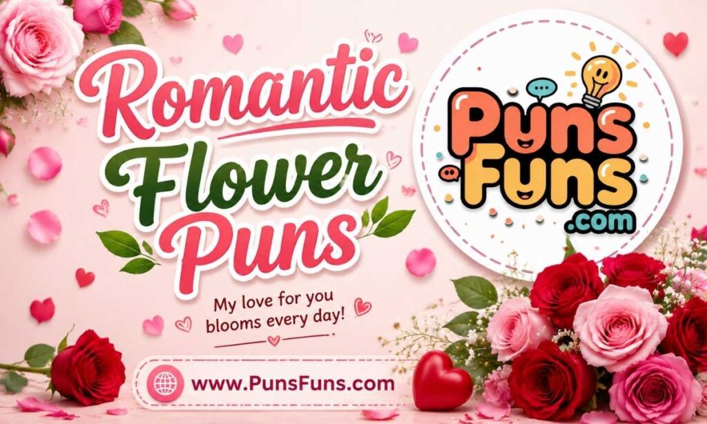 Romantic Flower Puns