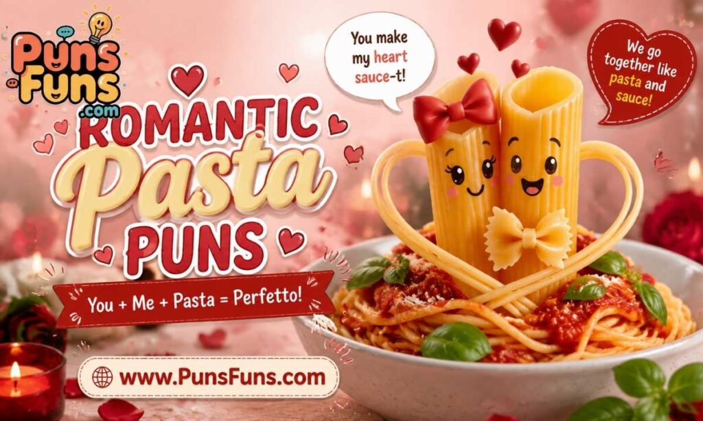 Romantic Pasta Puns